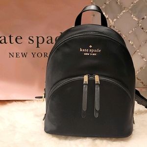 Kate Spade medium black backpack